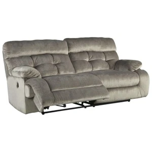 SOFA RARE Ashley power recliner NOTE: FULL-SIZE!! 7ft "wide seat" (NOT loveseat) - Picture 1 of 6
