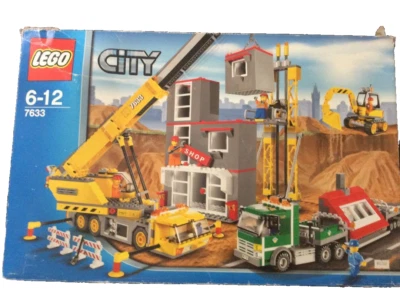 LEGO 7633 Sitio de construcción CITY CONSTRUCTION 2009 USADO Foto 1 de 4