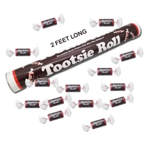 Tootsie Roll Mega Candy Super Tube 24 pulgadas de alto - Imagen 1 de 1