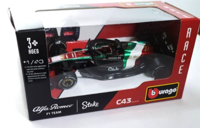 BURAGO RACE 1:43 AUTO ALFA ROMEO F1 TEAM STAKE C43 #77 V. BOTTAS  '23   18-38085 - Immagine 1 di 3