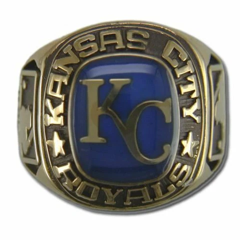 Kansas City Royals Classic Goldplated MLB Ring Cover