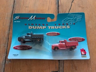 Life Like Scene Master Vintage (Inspired) 1950's #1617 - 2 Dump Trucks HO Scale - Image 1 of 4