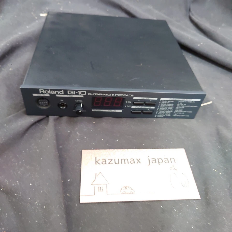 Roland GI-10 Gitarre Midi Interface Unit für GK Tonabnehmer Synth guter Zustand Japan - Bild 1 von 4