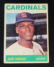 Bob Gibson 1964 Topps #460 G/VG Cardinals HoF Light Creases *See Pics* 