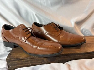 Chaussures habillées marron Stacy Adams garçon taille 7 NEUVES - Photo 1/9