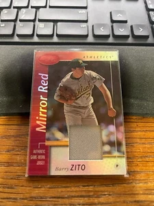 2002 Leaf Certified Mirror Red #69 Barry Zito Jsy #'d/150 - Picture 1 of 1