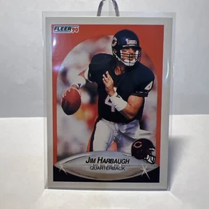 1990 Fleer - #293 Jim Harbaugh - Picture 1 of 2