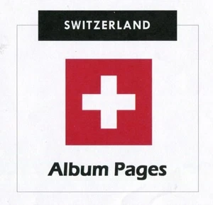 Switzerland CD-ROM  Stamp Album 1843-2021 Album Pages Classic Stamps Illustrated - Picture 1 of 1