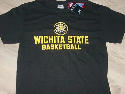 WSU WICHITA STATE University  SHOCKERS BASKETBALL T-Shirt NWT NEW sz..   SMALL - Image 1 of 4