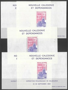 New Caledonia 1984 Ausipex Bulk Lof of 5 Mini Sheets Scott C200a MUH 28-2* - Picture 1 of 1