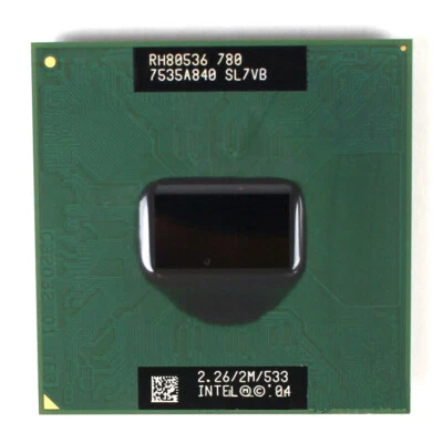 Intel Pentium M 780 2.26 GHz 2M Cache Socket 479 SL7VB processor Notebook CPU - Image 1 of 3