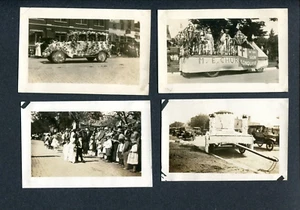 1922 El Dorado KS 8 Actual Photos NOT POST CARDS 4th of July Parade Back Marks - Bild 1 von 4