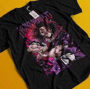 Demon Slayer Shirt Kokushibo Upper Moon 1 Tshirt Zenitsu T-Shirt Muzan Tanjiro - Picture 1 of 4