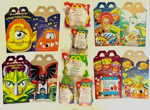 Set 5 McDonald's McNugget Buddies Halloween Happy Meal Toys NSB+4 New Boxes 1996 - Picture 1 of 12