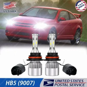 For Chevy Cobalt 2005-2010 LED Headlight Kit 9007 6000K White Bulbs Hi/Low Beam - Picture 1 of 16
