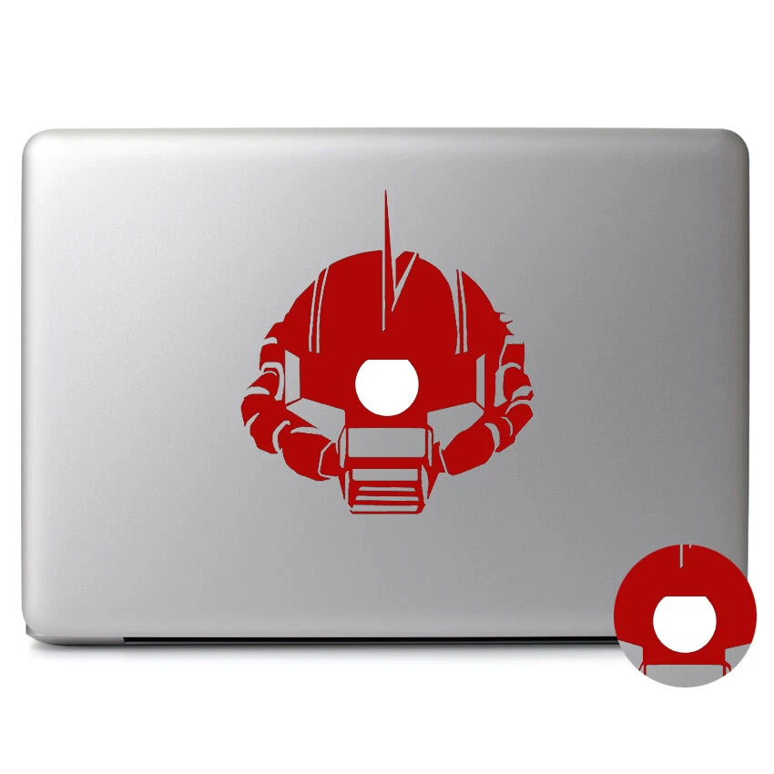 Gundam MS-06S Char's Zaku II Vinyl Decal for Macbook Air & Pro 13" 13.3" Laptop - Image 1 of 3