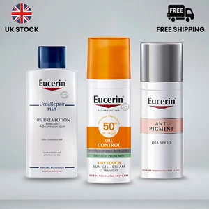 Eucerin Anti-pigment Day Cream Eucerin Urea Repair Eucerin Sun Protection Cream - Picture 1 of 9