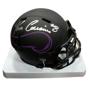 Kirk Cousins Autographed Minnesota Vikings Eclipse Mini Helmet Signed Auto - Picture 1 of 1