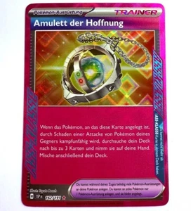 SSP DE 162/191 ACE RARE Amulett der Hoffnung Pokémon Karte Deutsch - Picture 1 of 1