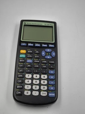 Texas Instruments TI-83 Plus Rechner - Nicht Geprüft, Zeichen Der Verwendung - Bild 1 von 4