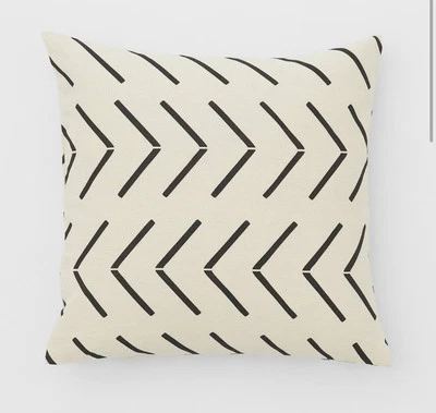 Fundas de Almohada H&M 2pk Algodón Lona 20x20 Beige Claro Natural Blanco Cojín Boho Foto 1 de 4