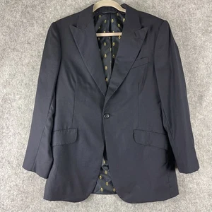 Brooks Brothers Golden Fleece Blazer Sport Coat Mens 40R Blue Hand Tailored - Picture 1 of 19