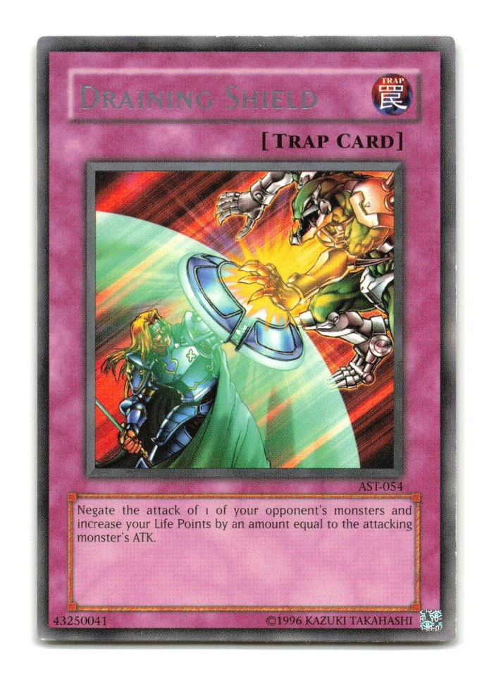 Draining Shield - AST-054 Rare - YuGiOh-LP - Image 1 of 1