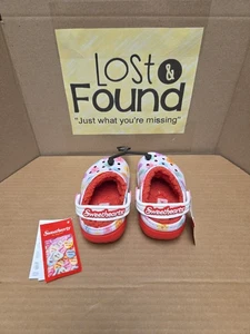 Zueco Crocs Sweethearts Niños Talla C6 Edición Limitada Clásico Forrado Rojo Blanco - Imagen 1 de 7