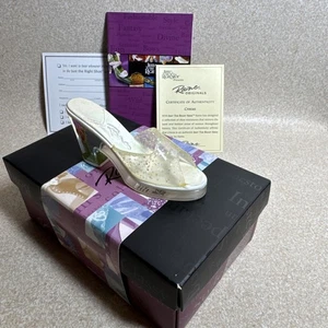 1999 Just The Right Shoe di Raine #25081 "Crocus" Slingback Box, certificato di autenticità - Foto 1 di 8