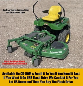 John Deere F620 F680 F687 Z-Trak Lawn Mower Technical Service Manual TM1678 CD - Picture 1 of 11