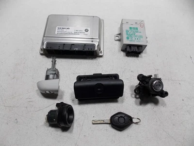 BMW E46 Engine Computer DME EWS Key Set M54 MS43 Manual 01-03  330i 330ci 330xi - Image 1 of 4
