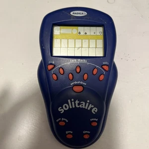Vintage 2000 Radica Solitaire Hand Held Game Tested - Picture 1 of 6