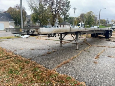 2022 East Manufacturing 48' Flatbed Aluminum T/A Trailer Super Single bidadoo - Image 1 of 4