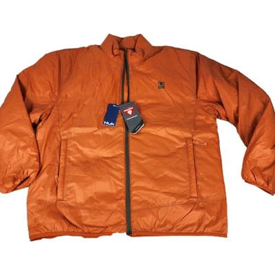 Chaqueta Abrigo Huk Para Hombre XL Naranja Waypoint Pesca Aislamiento Embalable Ligera Foto 1 de 4