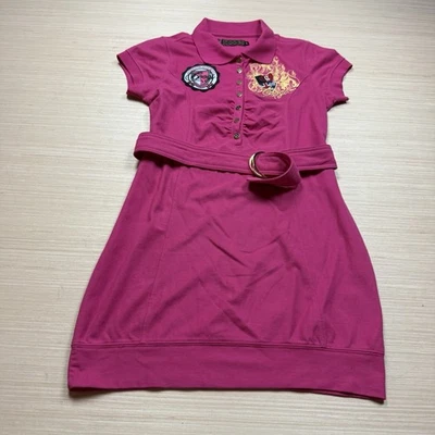 Coogi Mini Dress Womens Polo Shirt Large Vintage Y2K Hip Hop Mall Goth - Image 1 of 4