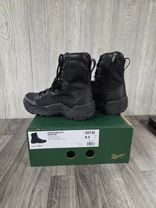 Botas tácticas de combate transpirables Danner Scorch con cremallera lateral para hombre talla 8,5 negras calientes 8” - Imagen 1 de 14