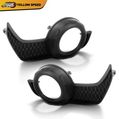 Borde de bisel de luz antiniebla delantero izquierdo y derecho apto para Toyota 4Runner 2014-2020 Foto 1 de 4