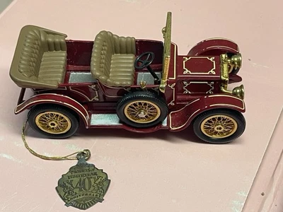 MATCHBOX RED 1911 DAIMLER TYPE A12 MODELS of YESTERYEAR 40TH ANNIVERSARY w/ Tag - Image 1 of 4