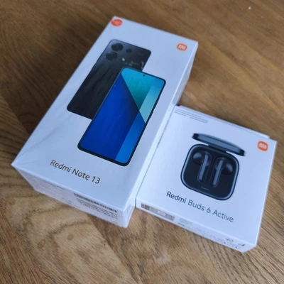 Redmi Note 13 (8GB+256GB) Midnight black Unlocked UK version + Gift - Image 1 of 4