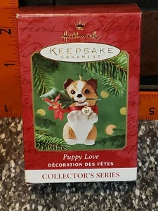 Hallmark Andenken Ornament Welpenliebe Sheltie 11. in Serie 2001 - Bild 1 von 9