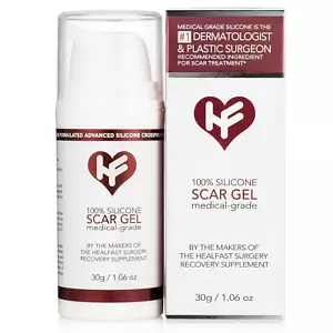 Physician Formulated Silicone Scar Gel Semi-Solid Sheeting - Advanced Crosspolym - Picture 1 of 12