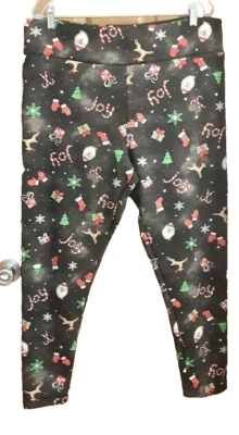 Leggings No Boundaries Navidad Juniors Talla Grande 3X (21) Nuevos sin Etiquetas Foto 1 de 4
