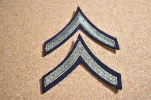 WW2 US Army Private Prima Classe Chevron Patch - Foto 1 di 2