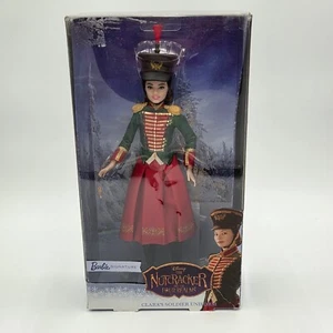 NEW Disney The Nutcracker Barbie Doll Clara's Soldier Uniform Signature - Picture 1 of 7