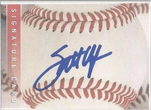 Minnesota Twins SCOTT ULLGER autographed Signature Sweet Spot card - Imagen 1 de 1