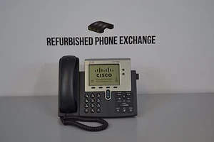 Teléfono IP Cisco 7941 restaurado stock A pantalla CP-7941G PoE - Imagen 1 de 3