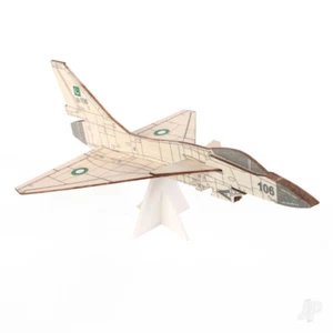 DPR J-10C Vigorus Dragon Balsa Wood Flying Glider Model Kit - Picture 1 of 4