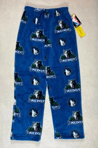 NEW UNK NBA Minnesota Timberwolves Boys Juniors Youth Sleep Pajama Pants S M L Cover