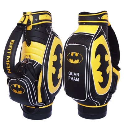 Batman Golf Bag - Fully Customizable with your name, your logo, your colors! - Image 1 of 4