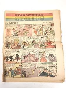Vintage The Star Weekly, Toronto 1962 Newspaper Comic Strips 20 Pages - Picture 1 of 15